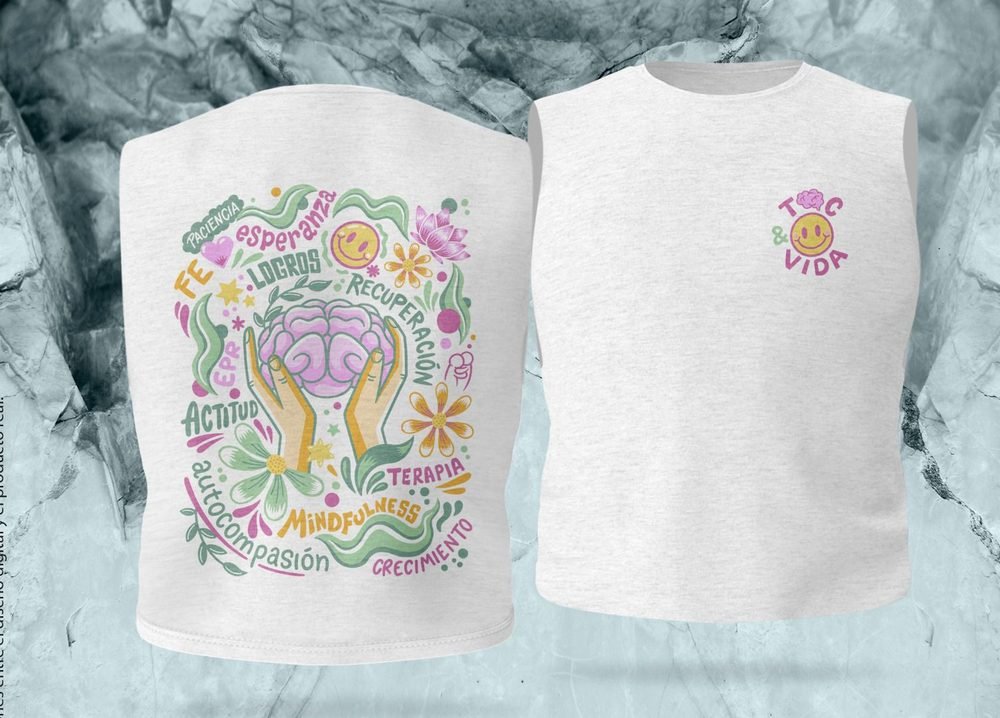 Crop top · sin mangas · blanco
